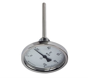 WSS、WSSX系列工業(yè)雙金屬溫度計（軸向型）